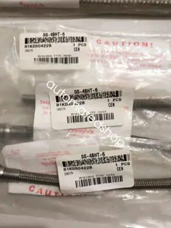 1PC NEW SWAGELOK SS-4BHT-6 METAL HOSE SHIPPING DHL OR FEDEX