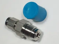 1- SWAGELOK STAINLESS STEEL VCR FACE SEAL, 1/4