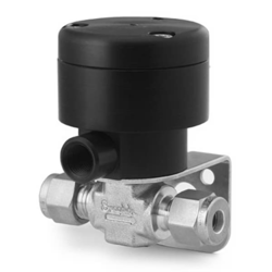 NEW- SWAGELOK SS-92S2-C STAINLESS STEEL TOGGLE VALVE, 1/8