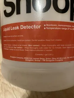 LIQUID LEAK DETECTOR