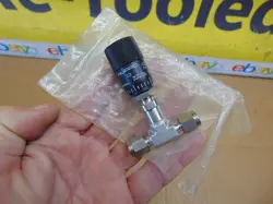 NUPRO SS FINE METERING VALVE PRECISE STAINLESS STEEL SWAGELOK NEW