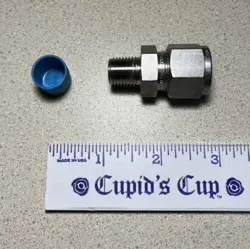 SWAGELOK SS-810-1-4 MALE CONNECTOR FITTING, 1/2
