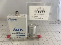MKS 148A-28833 ALTA DIGITAL MFC 50 SCCM N2 W/ SWAGELOK 6LVV-DP6901-C