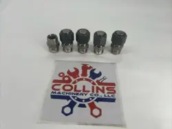 LOT OF 5 SWAGELOK SS-12-HN SS PIPE FITTING HEX NIPPLE 3/4