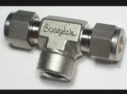 10-SWAGELOK STAINLESS BRANCH TEE FITTING, 3/8