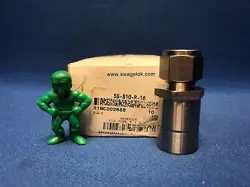 SWAGELOK SS-810-R-16 STAINLESS STEEL TUBE FITTING REDUCER 1/2 IN X 1 IN TUBE OD