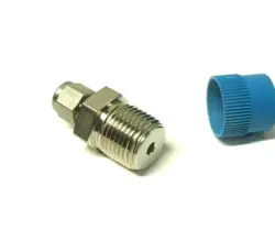 SWAGELOK SS-400-1-8; MALE CONNECTOR 1/4 IN. TUBE OD X 1/2 IN. MALE NPT 316S/S