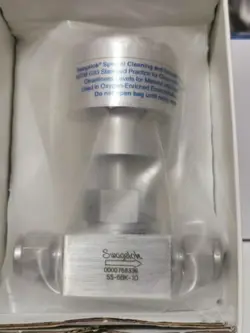 1PC SWAGELOK SS-6BK-1O STAINLESS STEEL CORRUGATED PIPE SEALING VALVE