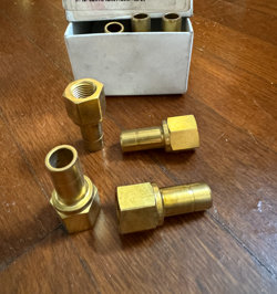 $30 FOR LOT - SWAGELOK B-8-TA-7-4 FEMALE TUBE ADAPTER 1/2