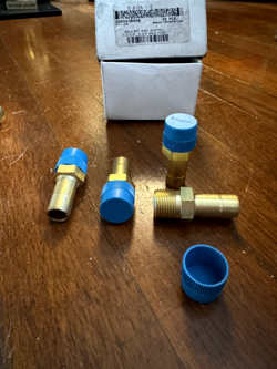 $10 FOR LOT - NEW SWAGELOK B-8-TA-1-6, MALE TUBE ADAPTER, 1/2