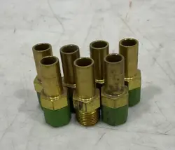 SWAGELOK B-6-TA-1-6 MALE TUBE FITTING LOT OF 7 476