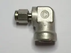 1 - SWAGELOK ELBOW CONNECTOR FITTING, 1/8