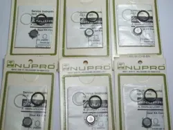 6 - NUPRO SWAGELOK SEAL KIT FOR CH8 SERIES POPPET CHECK VALVES, SS-3K-CH8-BN
