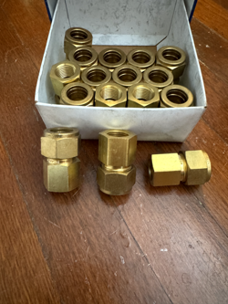 $150 FOR LOT  - NEW SWAGELOK B-1010-7-6 FEMALE CONNECTOR, 5/8