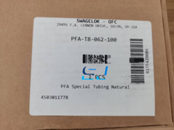 BRAND NEW SWAGELOK PFA-T8-062-100 TEFLON TUBING PFA-T8-062-100