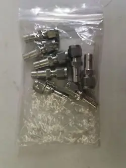 SWAGELOK SS-6M0-R-10M TUBE FITTING 8 PACK NEW