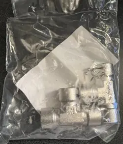 2 PACK - SWAGELOK SS-4-T