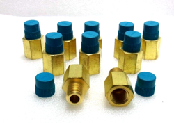 SWAGELOK  B-6-RA-4 BRASS REDUCING ADAPTER, 3/8
