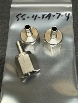 SWAGELOK SS-4-TA-7-4, TUBE ADAPTER, 1/4