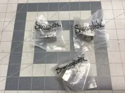 LOT OF 3 - SWAGELOK QUICK CONNECT BODY SS-3-HC-7-4 (LXC9AE)