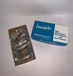 SWAGELOK SS-QC4-D-400K2 STAINLESS QUICK CONNECT STEM VALVE LOT OF 7 NEW PARTS