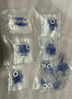 LOT 69 X SWAGELOK 316L STAINLESS STEEL VCR 1/2 IN. GASKET SS-8-VCR-2-GR