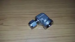 SWAGELOK SS-400-8-6, 1/4 TUBE X 3/8 FEMALE NPT STAINLESS STEEL ELBOW FITTING .