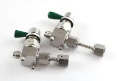 SWAGELOK SS-DLVCR4 HIGH PRESSURE ON/OFF DIAPHRAGM VALVE 1/4