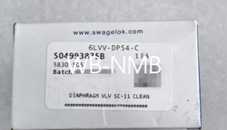 6LVV-DPS4-C  BRAND NEW SWAGELOK DIAPHRAGM SEAL VALVE  FEDEX OR DHL