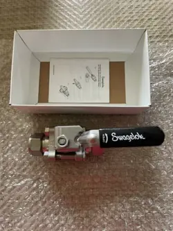 SWAGELOK SS-63TS12 3/4 INCH 2200 PSI STAINLESS STEEL BALL VALVE BRAND NEW IN BOX