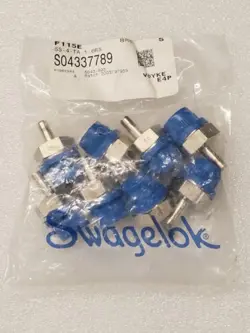 SWAGELOK SS-4-TA-1-6RS SST MALE TUBE, 1/4 IN. TUBE OD X 3/8 IN. MALE ISO, QTY 8