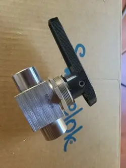 SWAGELOK M-45F8 ALLOY 400 1-PIECE 40 SERIES BALL VALVE FNSP