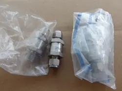 (3) SWAGELOK STAINLESS STEEL POPPET 6000 PSI CHECK VALVE, 3/8