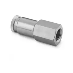 SWAGELOK SS-QTM8-D-12PF SEALED QUICK CONNECT STEM WITH VALVE