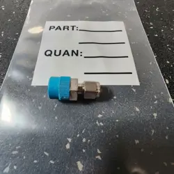 SWAGELOK 1/4 NPT COMPRESSION TUBE FITTING - 3/4 TAPERED MALE CONNECTION 316DN4