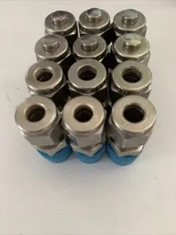 12 SWAGELOK STAINLESS STEEL CONNECTOR FITTING, 1/4
