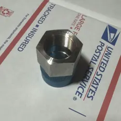 NEW SWAGELOK REDUCING BUSHING, 1 IN. MALE NPT X 3/4 IN. FEMALE NPT SS-16-RB-12