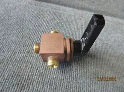 WHITEY SWAGELOK B45XS8 BRASS 3 WAY VALVE NEW