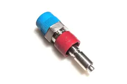 LOT OF 3 - SWAGELOK S.S FITTING, 0.5CV VALVE STEM X 3/8