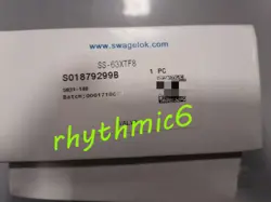 NEW SWAGELOK SS-63XTF8 STAINLESS STEEL BALL VALVE FAST SHIPPING (FEDEX/DHL)
