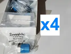 X4 NEW SWAGELOK