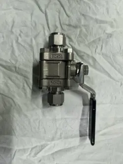 SWAGELOK SS-63TS8 STAINLESS STEEL BALL VALVE,, 1/2 IN. SWAGELOK TUBE FITTING