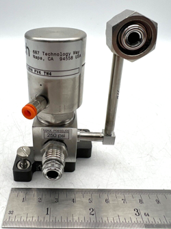 APTECH PNEUMATIC AIR VALVE AP4550SM SWAGELOK 3PWE MV4 FV4 TW4 250PSI AP TECH USA