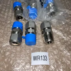 (6)SSP DUOLOK  TUBE OD REDUCER UNION COMPRESSION 316 STAINLESS STEEL 1/2