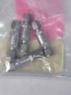 AMAT 3870-01023 VALVE CHECK 1/4 IN SWAGELOK SS USED SALE AS LOT OF 4 MAKE OFFER