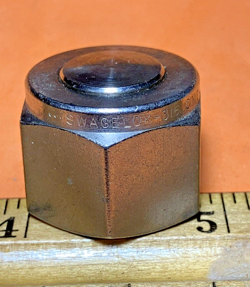 SS-810-P SWAGELOK SST PLUG FOR 1/2