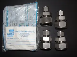 4 NEW SWAGELOK SS-1610-6-8 STAINLESS STEEL REDUCING UNION 1