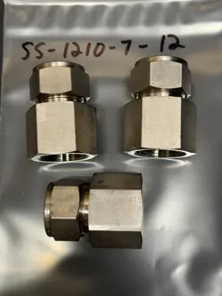 SWAGELOK SS-1210-7-12, FEMALE CONNECTOR, 3/4