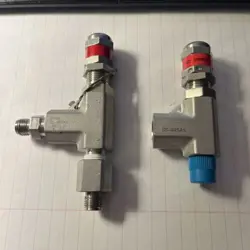 LOT (2) SWAGELOK SS-4R3A5, PROPORTIONAL RELIEF VALVE, 1/4
