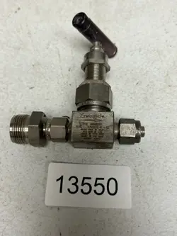 SWAGELOK SS-3NBS4-G NEEDLE VALVE 6000PSIG